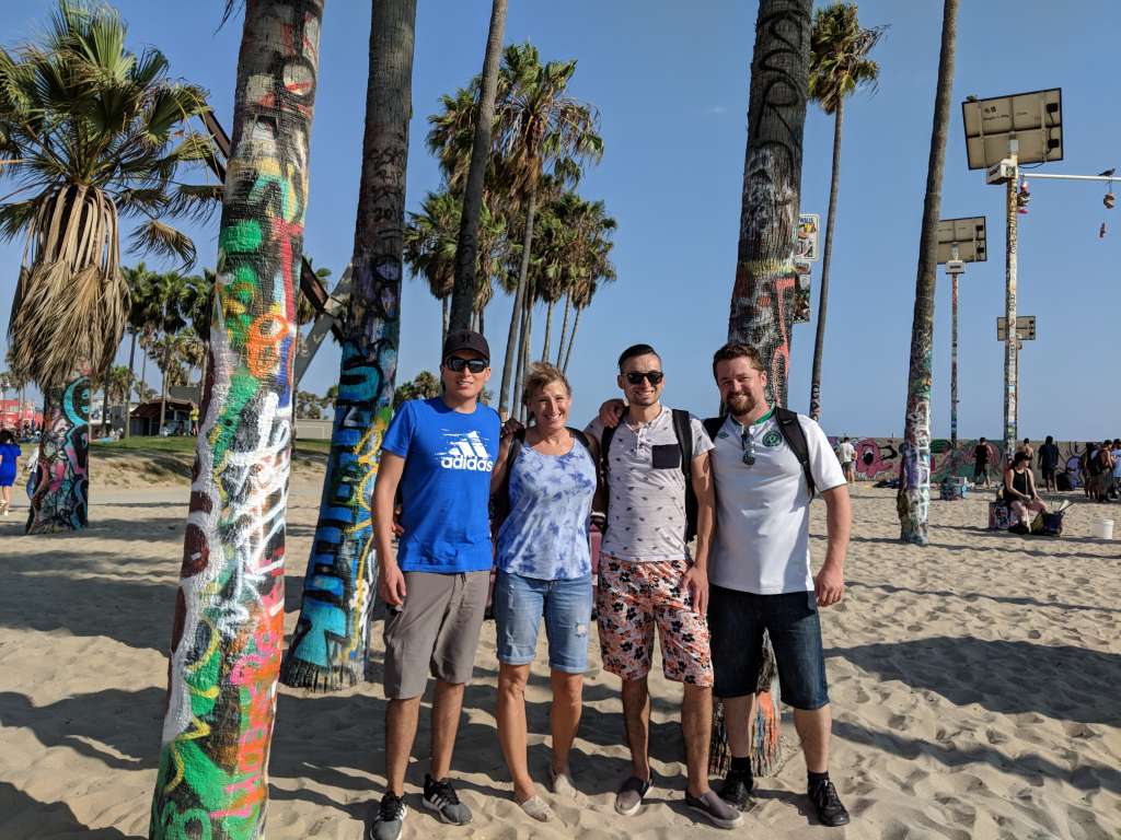 CHI Interns Visit Santa Monica Pier and Venice Beach 4