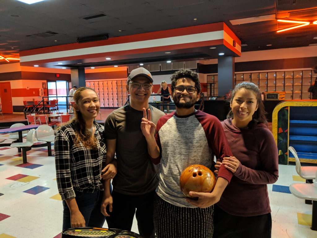 Pizza and Bowling Party in Florida 1