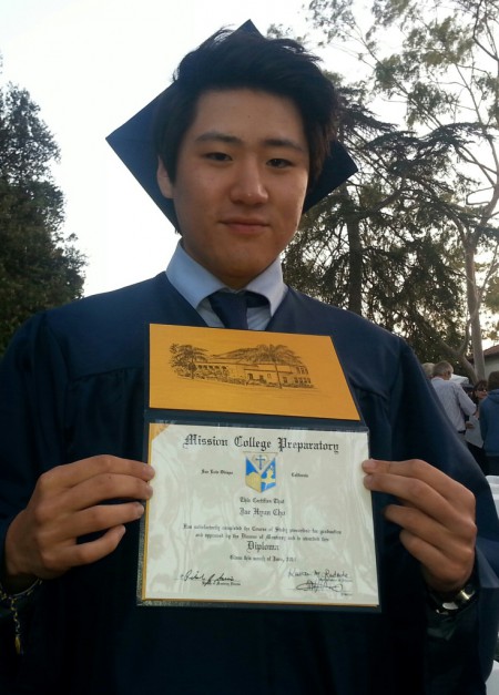 Jae's graduation photo